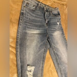 Women’s Jeans, Denim, Size 13, Boyfriend Jeans Fit, Ripped
